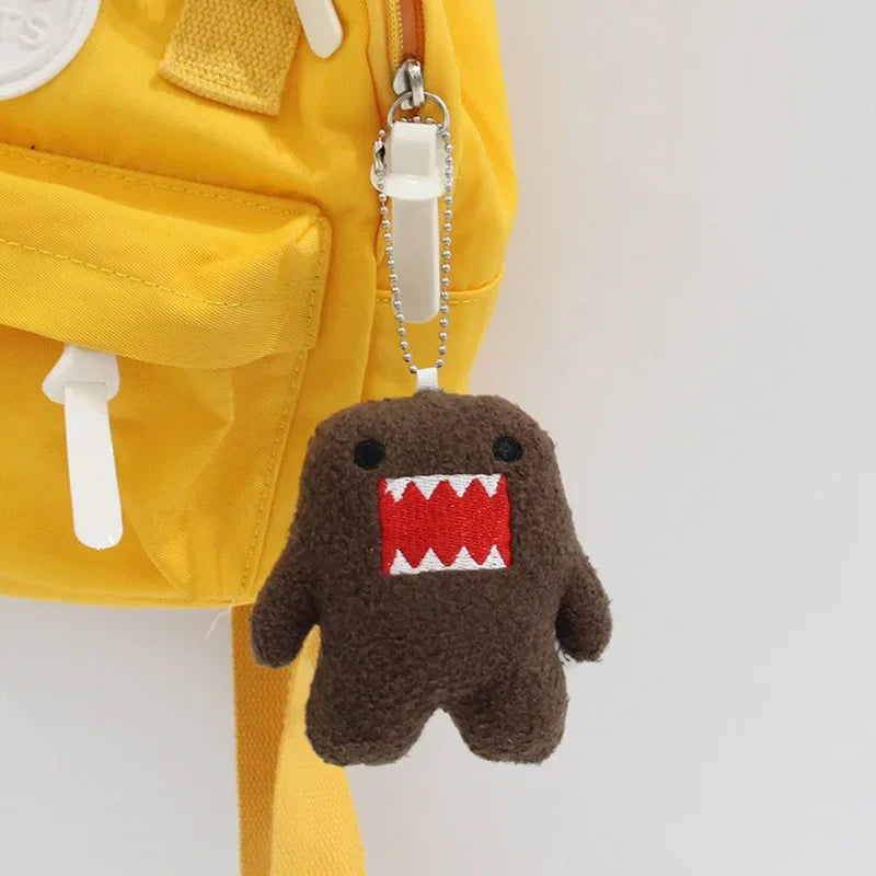 Cute Monster Plush Keychain – Kawaii Cartoon Bag Charm Keyring