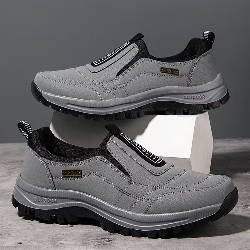 (🎁💖)Men's Comfortable Waterproof Breathable Orthopedic Walking Shoes Hiking Shoes