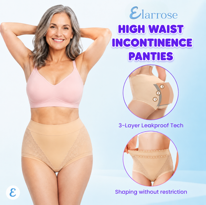Elarrose™️ - (🎁SUMMER SALE - 65%OFF) - Elegant, Comfortable High-Waist Leakproof Panties for Seniors
