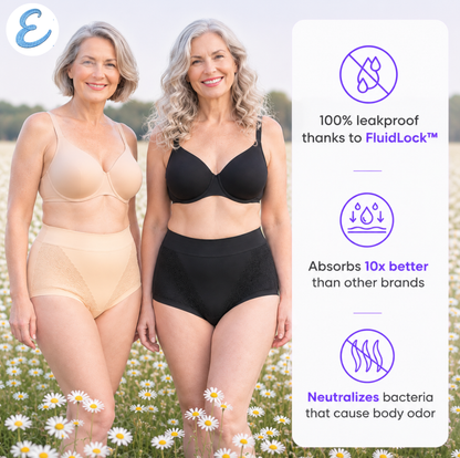 Elarrose™️ - (🎁SUMMER SALE - 65%OFF) - Elegant, Comfortable High-Waist Leakproof Panties for Seniors