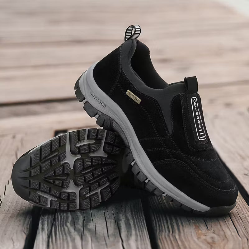 (🎁💖)Men's Comfortable Waterproof Breathable Orthopedic Walking Shoes Hiking Shoes