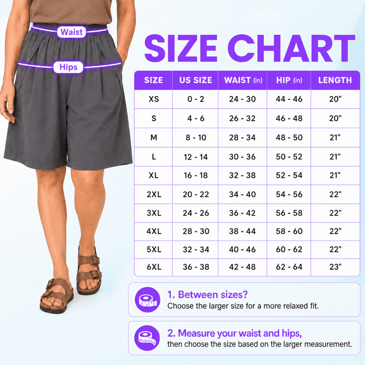 Elarrose™️ - (🎁SUMMER SALE - 65%OFF) - Cooling Stretch Knee-Length Shorts for Women