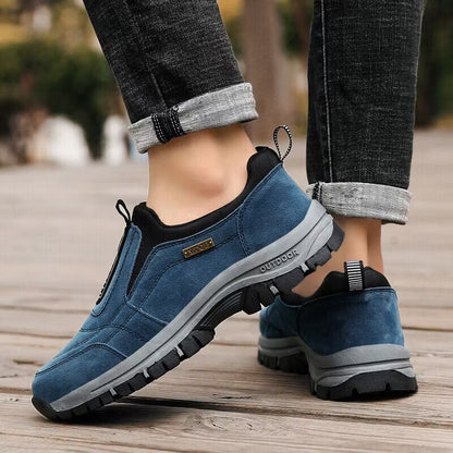 (🎁💖)Men's Comfortable Waterproof Breathable Orthopedic Walking Shoes Hiking Shoes