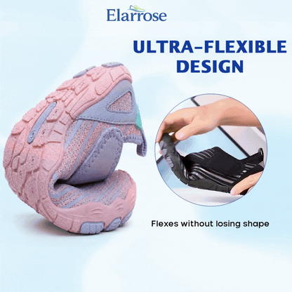 Elarrose - Wide Toe Box Waterproof Barefoot Shoes For Seniors