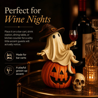 🔥 75% OFF TODAY 👻🍷Ghost Wine Night Halloween Decor