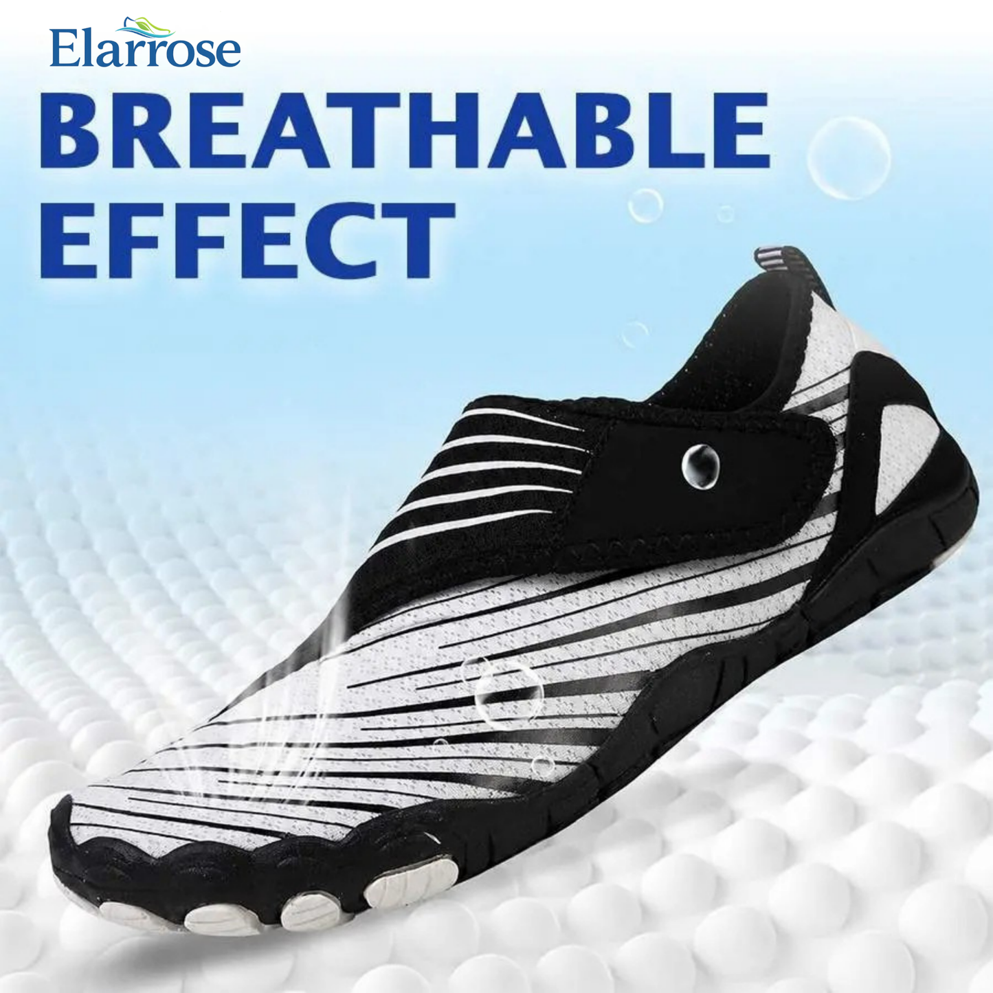 Elarrose - Wide Toe Box Waterproof Barefoot Shoes For Seniors