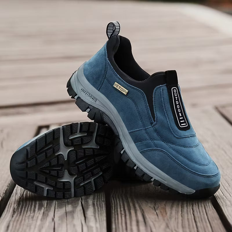 (🎁💖)Men's Comfortable Waterproof Breathable Orthopedic Walking Shoes Hiking Shoes