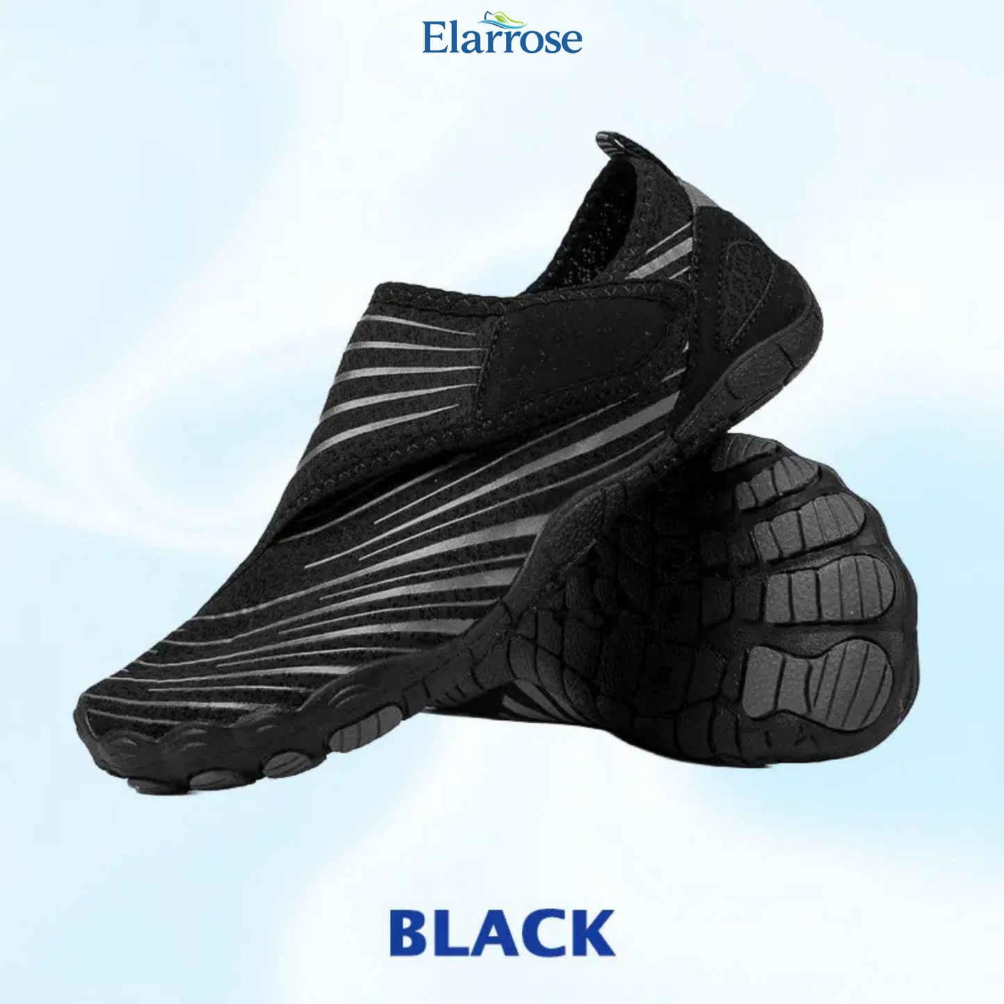 Elarrose - Wide Toe Box Waterproof Barefoot Shoes For Seniors