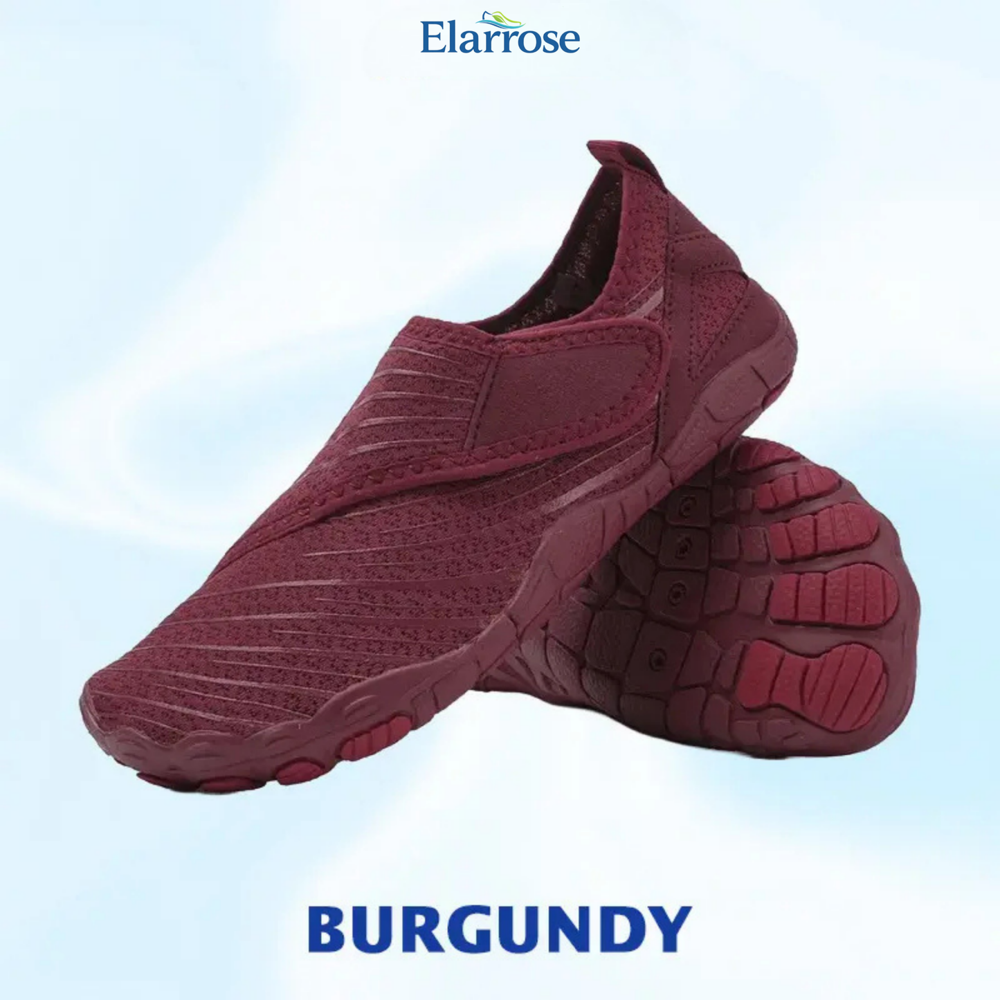 Elarrose - Wide Toe Box Waterproof Barefoot Shoes For Seniors