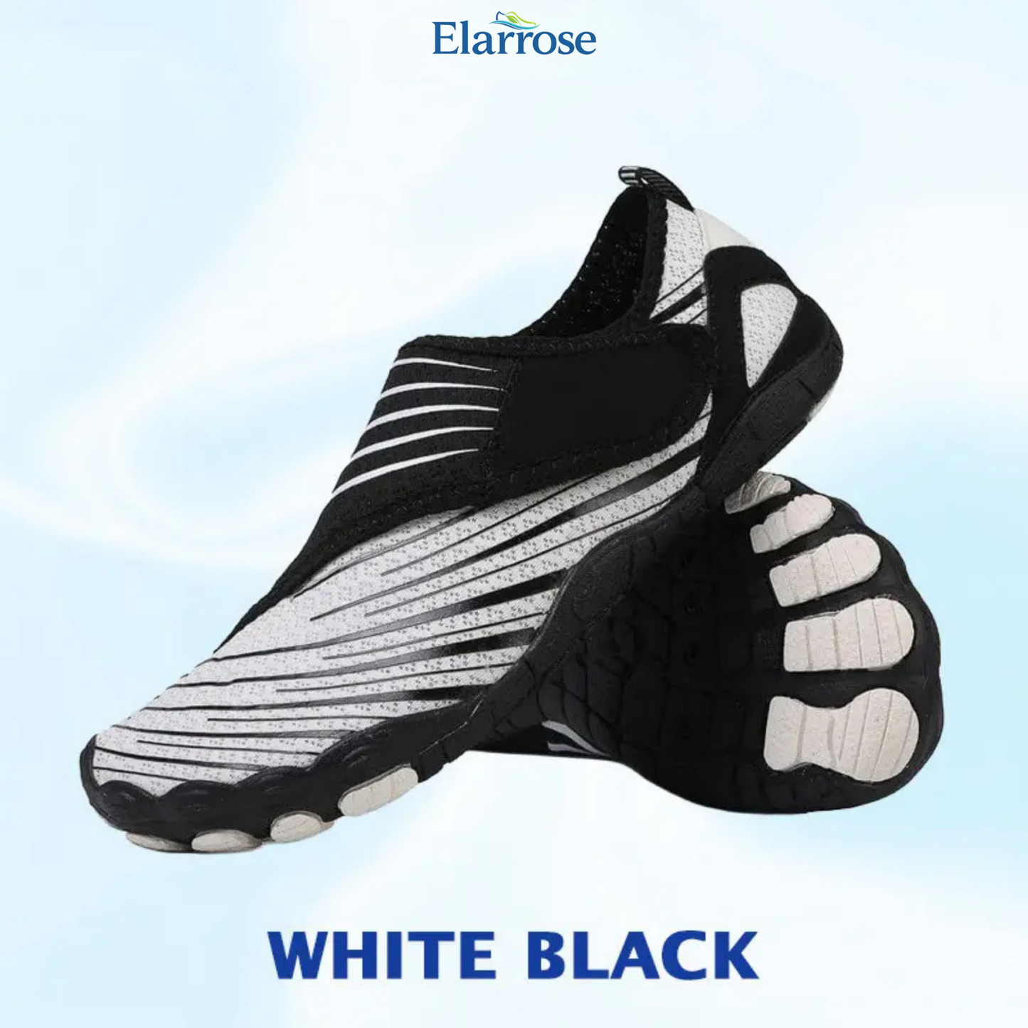 Elarrose - Wide Toe Box Waterproof Barefoot Shoes For Seniors