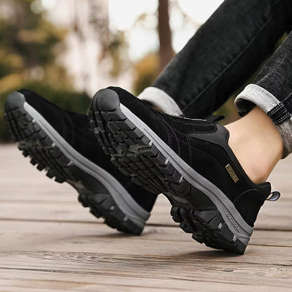 (🎁💖)Men's Comfortable Waterproof Breathable Orthopedic Walking Shoes Hiking Shoes