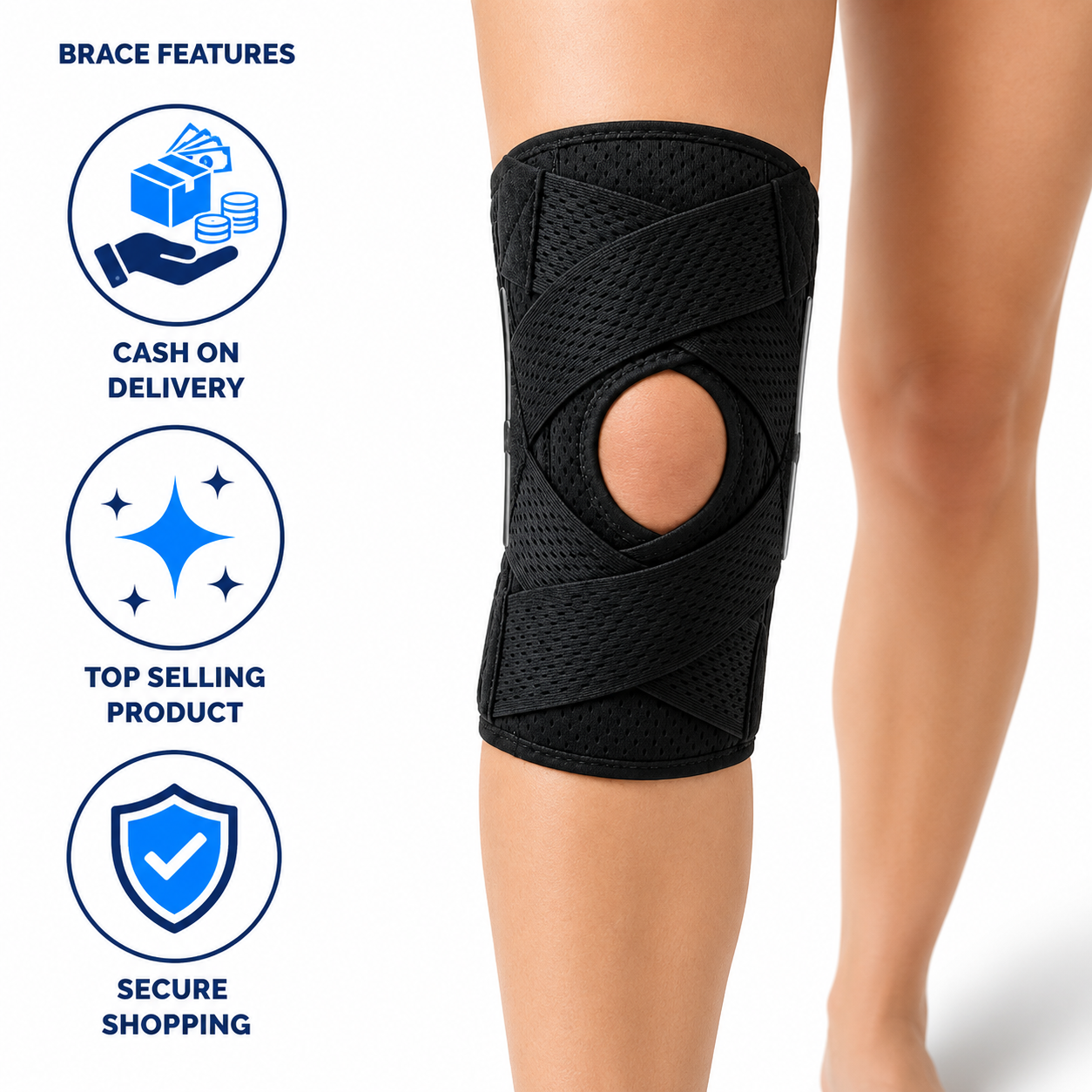 (🎁HOT SALE - 50%OFF) - Elarrose™ Meniscus Knee Brace