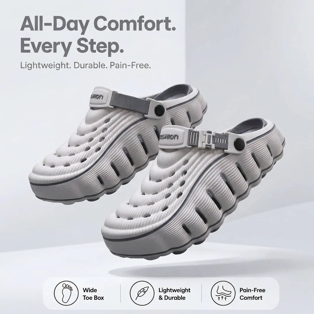 Elarrose- 🎁LAST DAY SALE - 50%OFF - Cloud Walk Men's Clogs