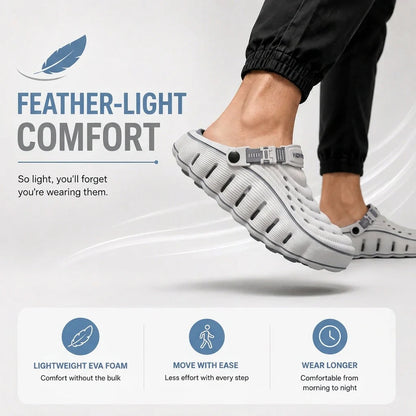 Elarrose- 🎁LAST DAY SALE - 50%OFF - Cloud Walk Men's Clogs