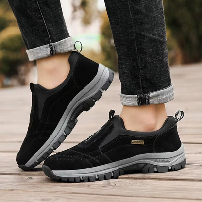 (🎁💖)Men's Comfortable Waterproof Breathable Orthopedic Walking Shoes Hiking Shoes