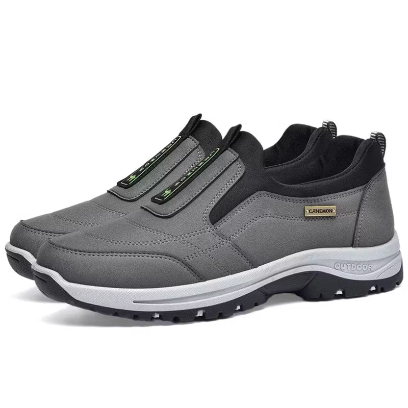 (🎁💖)Men's Comfortable Waterproof Breathable Orthopedic Walking Shoes Hiking Shoes