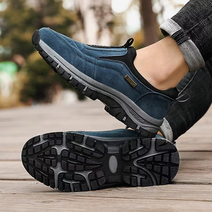 (🎁💖)Men's Comfortable Waterproof Breathable Orthopedic Walking Shoes Hiking Shoes