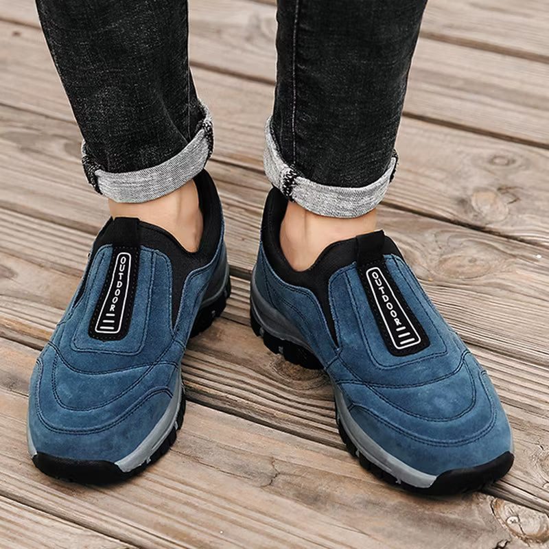 (🎁💖)Men's Comfortable Waterproof Breathable Orthopedic Walking Shoes Hiking Shoes