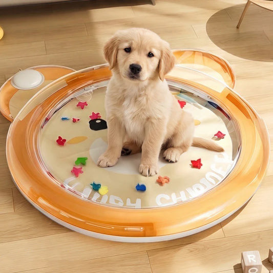 🐾 JETZT 50% RABATT! ⏰ Rutschfeste Kühlmatte für Haustiere – Hält Pfoten & Näpfe kühl – Ideal für heiße Tage – leicht zu reinigen, perfekt bei Futter- oder Wasserverschüttungen 💧🐶✨